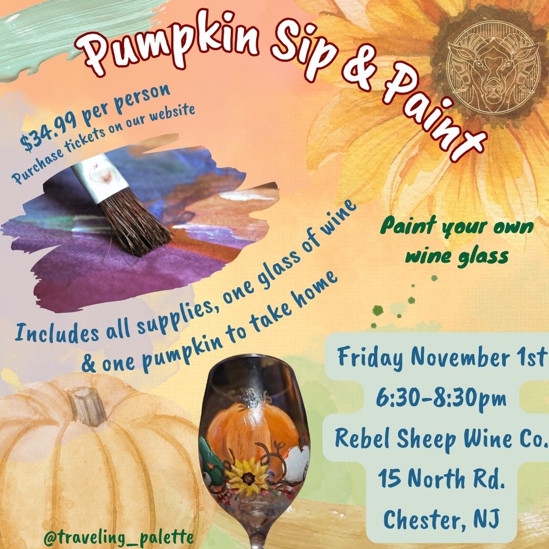 Pumpkin Paint & Sip Stony Hill Farms Chester, NJ